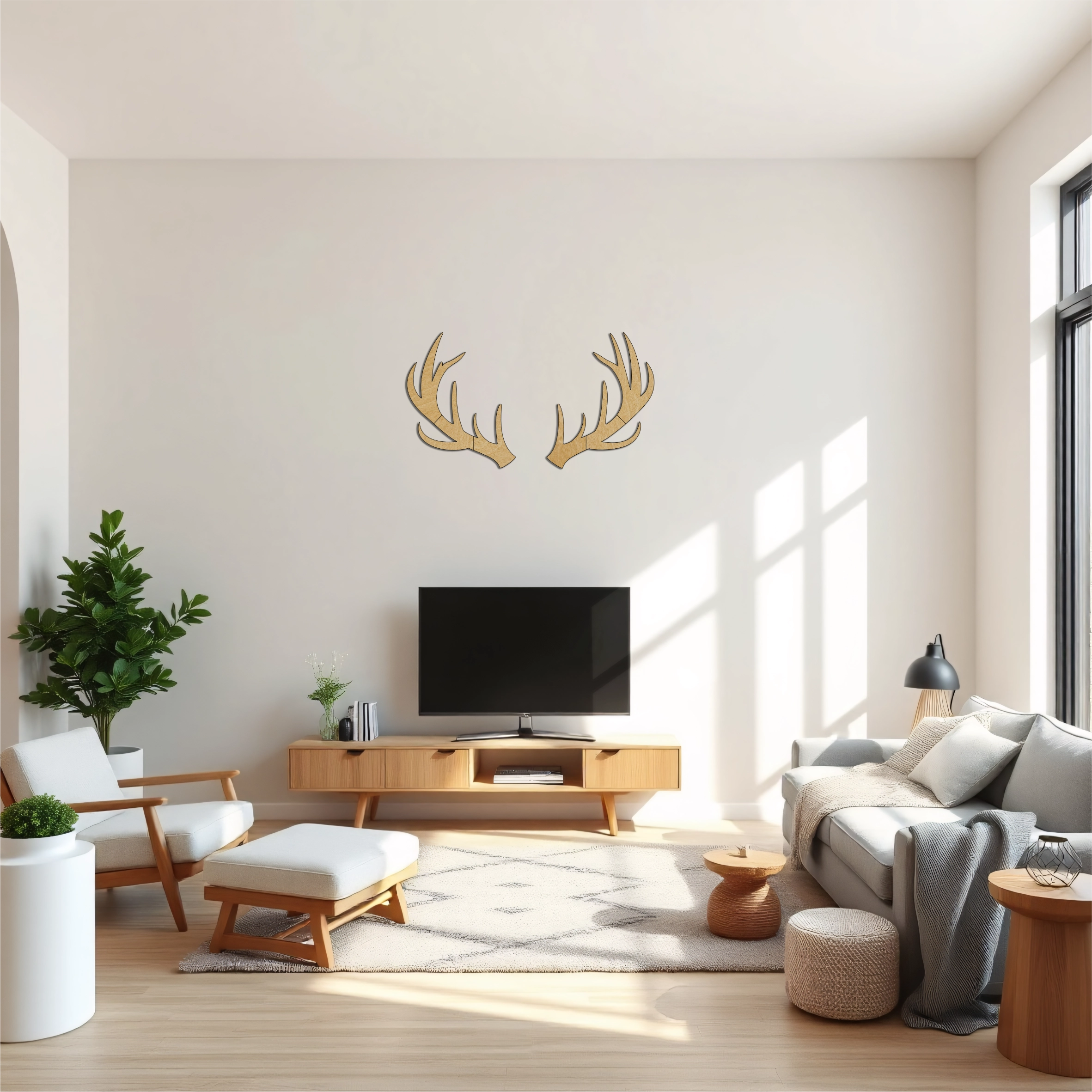 Les bois de cerf