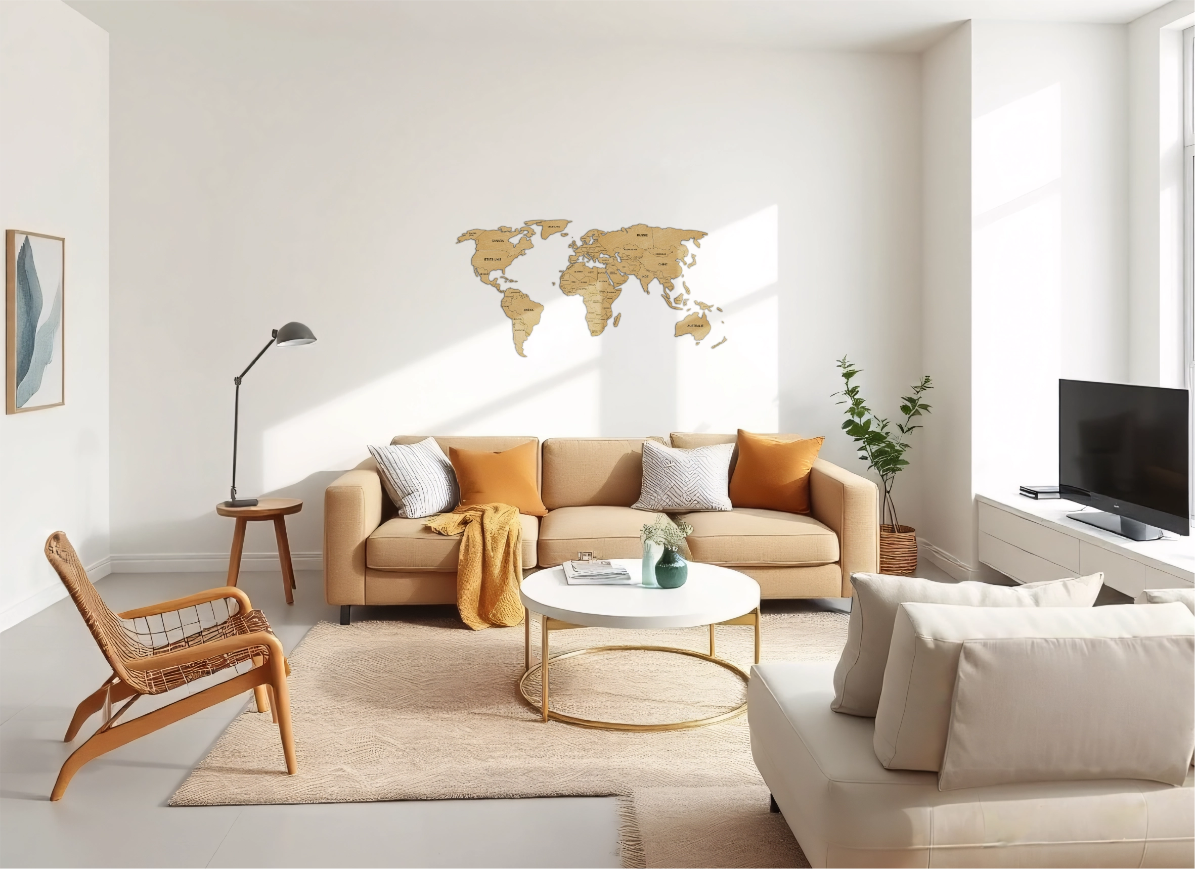 La carte du monde